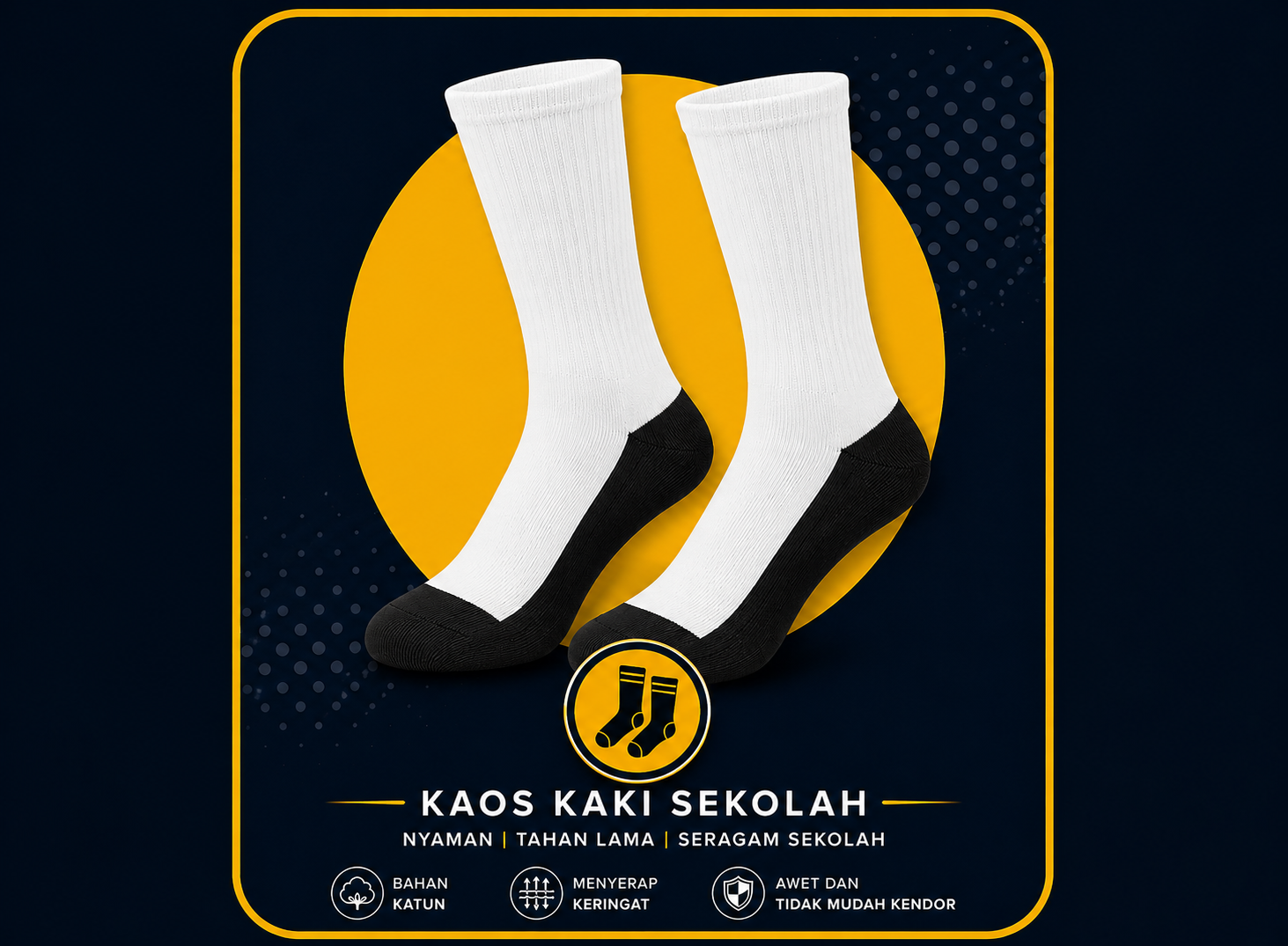 Kaos Kaki Sekolah