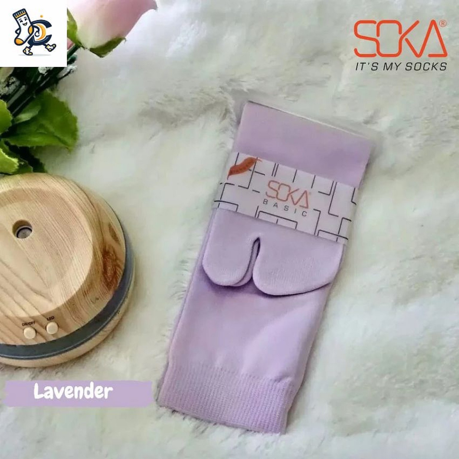 Soka Jempol Lavender / ungu muda