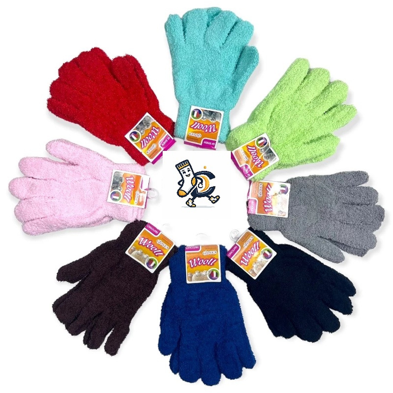 Sarung Tangan Rajut Wool Dewasa