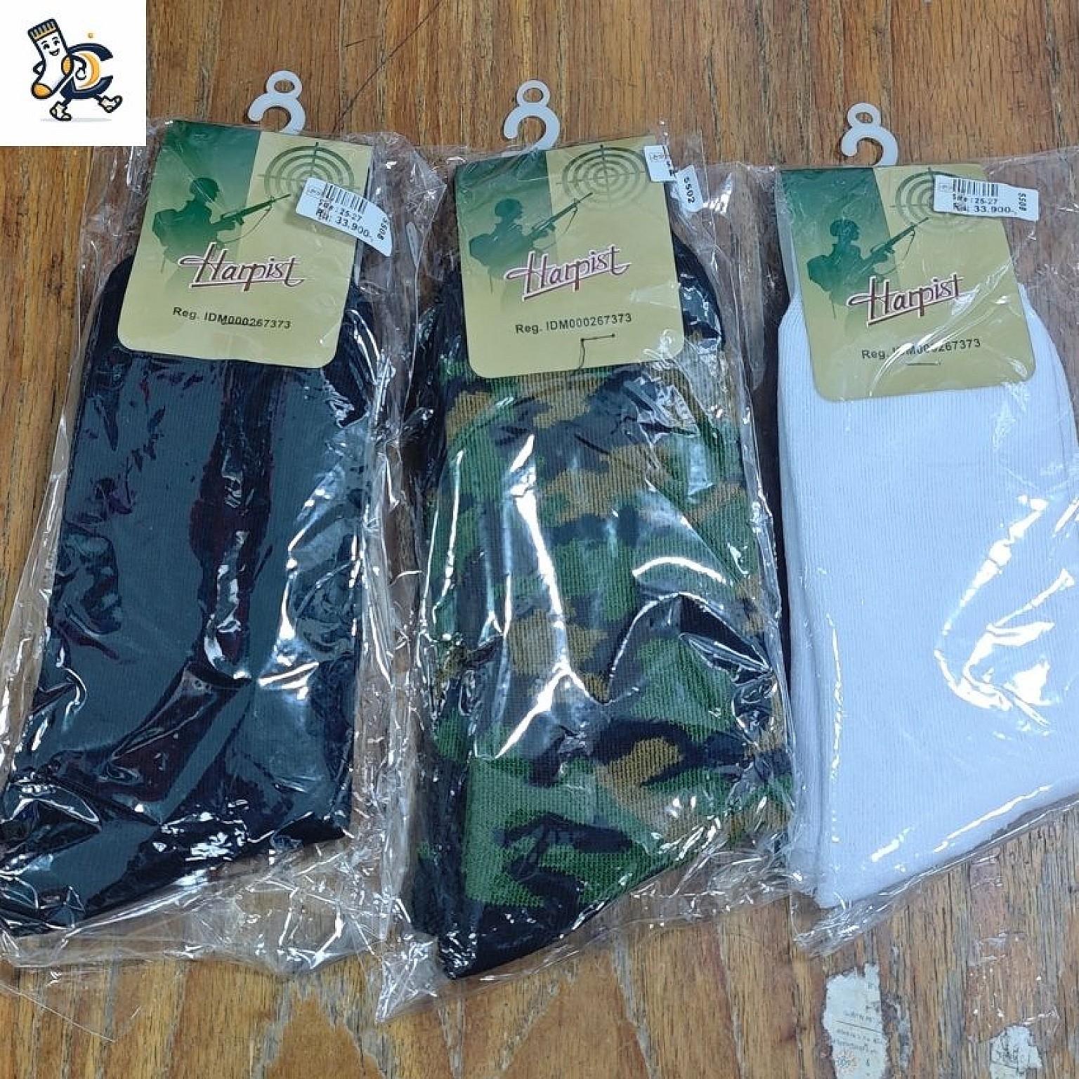 Kaos Kaki Tebal   Panjang sebetis Loreng