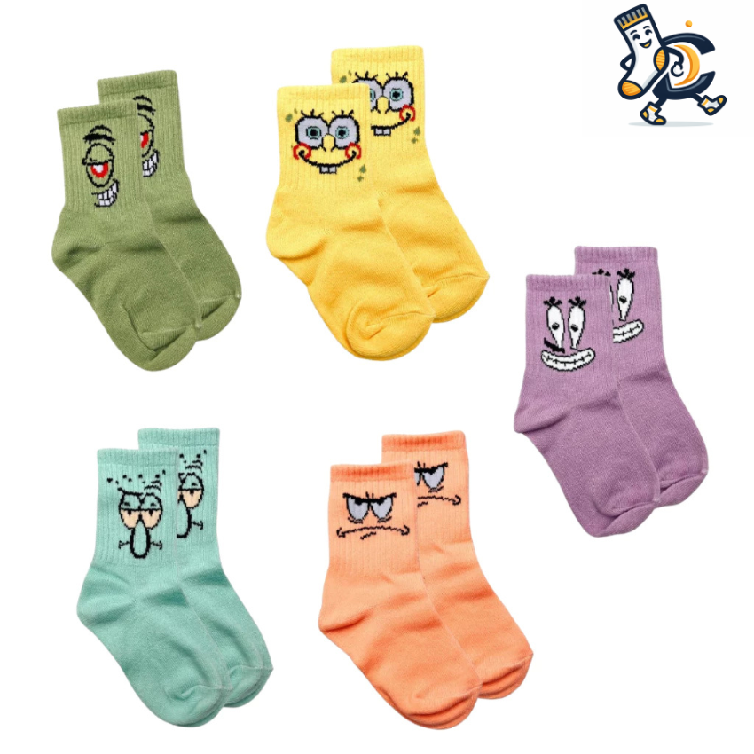 Kaos Kaki Anak-Anak Motif kartun